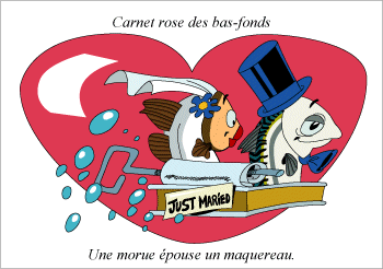blague sur une morue et un maquereau